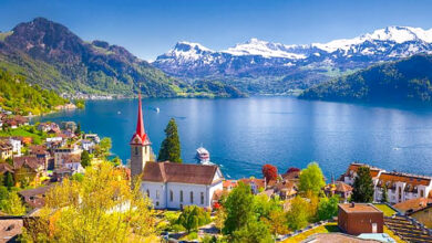 اماكن سياحية في سويسرا في الشتاء
