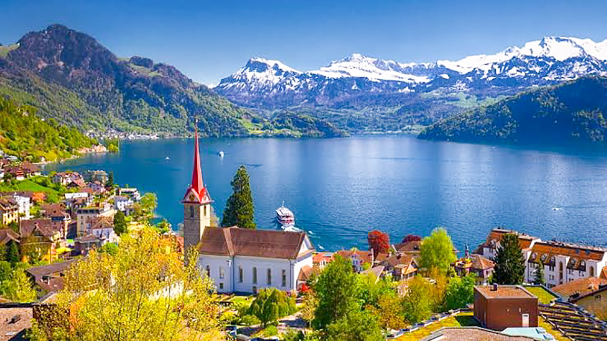 اماكن سياحية في سويسرا في الشتاء