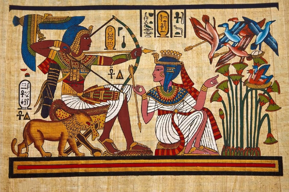 النقوش الفرعونية