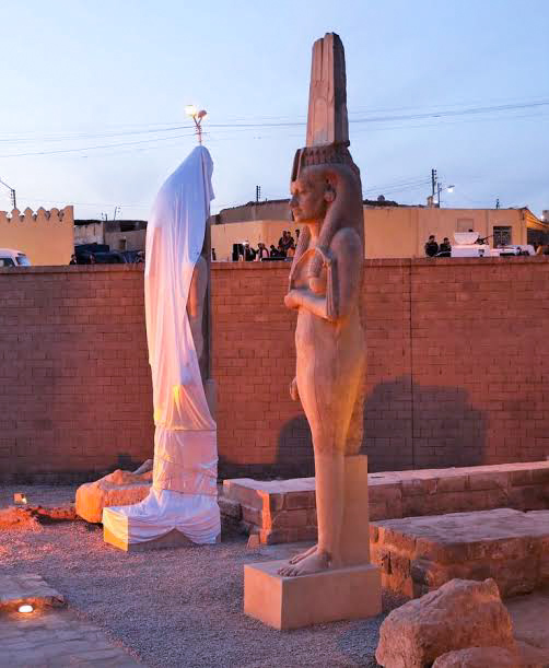 "عروس أخميم" أكبر تمثال أثري لملكة في