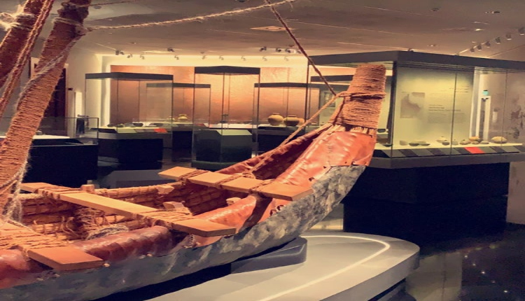 المقتنيات البحرية في المتحف الوطني العماني